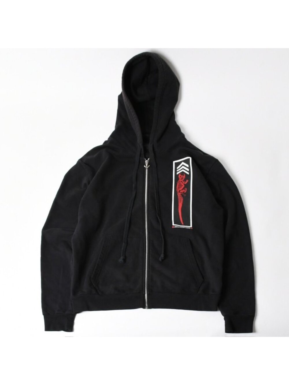 Chrome Hearts Foti Zip Up Hoodie Jarvis Harris Teeter M